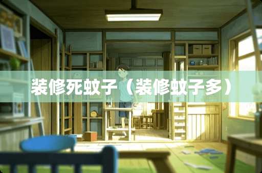 装修死蚊子（装修蚊子多）