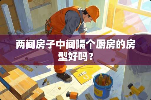 两间房子中间隔个厨房的房型好吗？