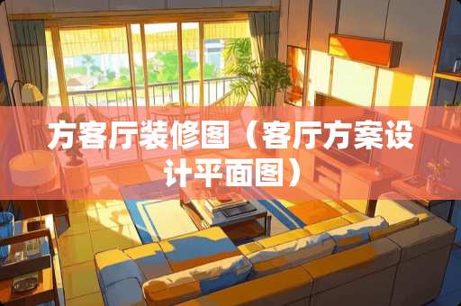 方客厅装修图（客厅方案设计平面图）