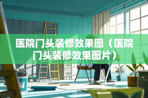 医院门头装修效果图（医院门头装修效果图片）