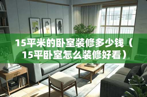 15平米的卧室装修多少钱（15平卧室怎么装修好看）