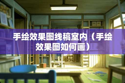 手绘效果图线稿室内（手绘效果图如何画）