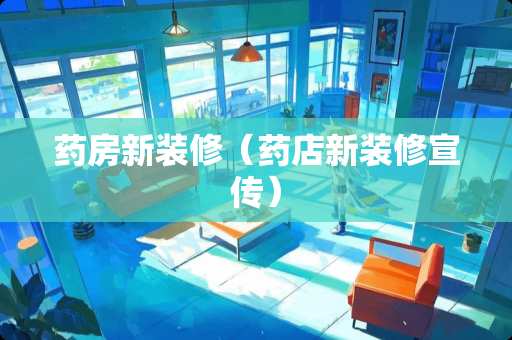 药房新装修（药店新装修宣传）