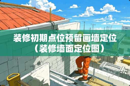 装修初期点位预留画墙定位（装修墙面定位图）
