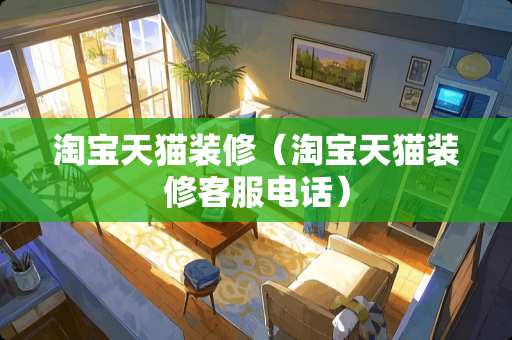淘宝天猫装修（淘宝天猫装修客服电话）