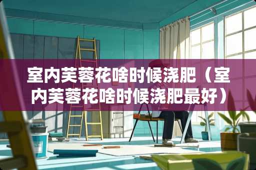 室内芙蓉花啥时候浇肥（室内芙蓉花啥时候浇肥最好）