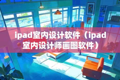ipad室内设计软件（ipad室内设计师画图软件）