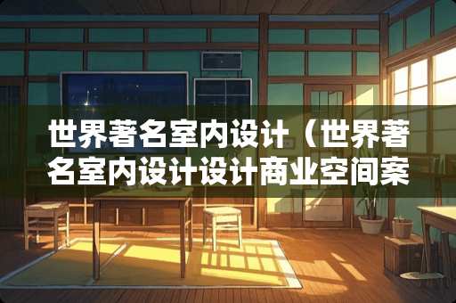 世界著名室内设计（世界著名室内设计设计商业空间案例）