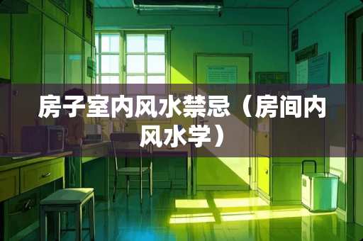 房子室内风水禁忌（房间内风水学）