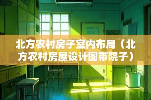 北方农村房子室内布局（北方农村房屋设计图带院子）