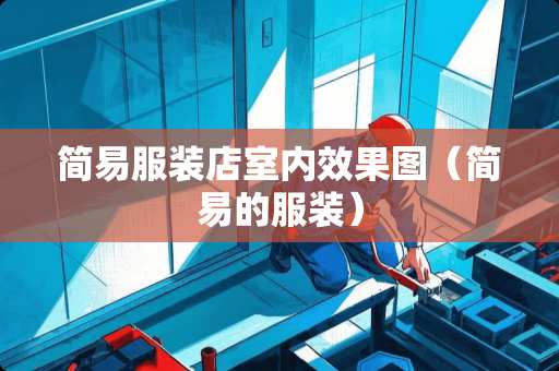 简易服装店室内效果图（简易的服装）