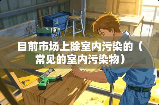 目前市场上除室内污染的（常见的室内污染物）