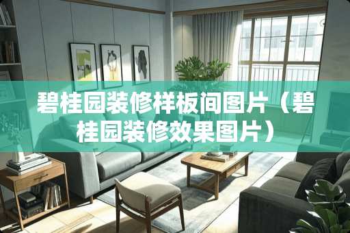碧桂园装修样板间图片（碧桂园装修效果图片）