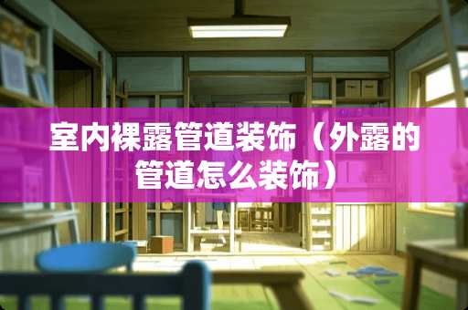 室内裸露管道装饰（外露的管道怎么装饰）