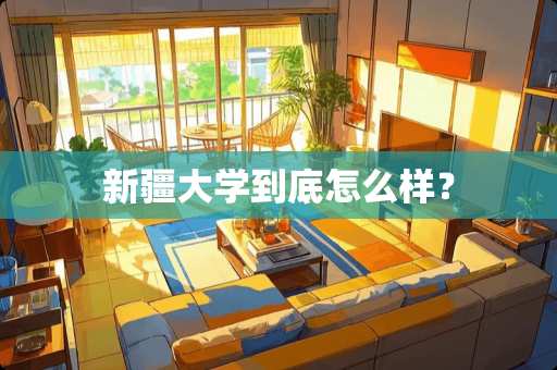 新疆大学到底怎么样？