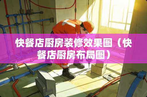快餐店厨房装修效果图（快餐店厨房布局图）