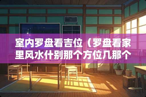 室内罗盘看吉位（罗盘看家里风水什别那个方位几那个方位凶）