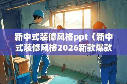 新中式装修风格ppt（新中式装修风格2026新款爆款）