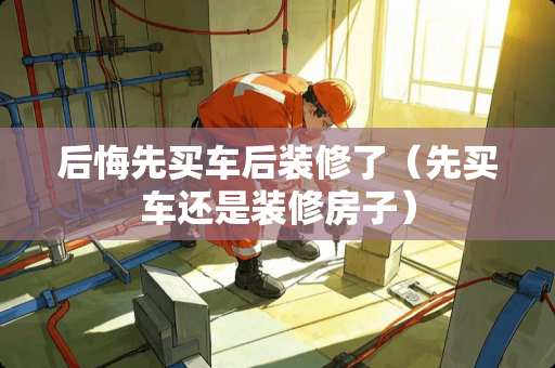 后悔先买车后装修了（先买车还是装修房子）