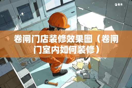 卷闸门店装修效果图（卷闸门室内如何装修）