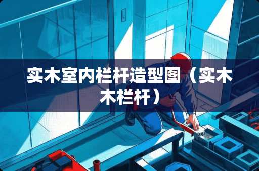 实木室内栏杆造型图（实木木栏杆）