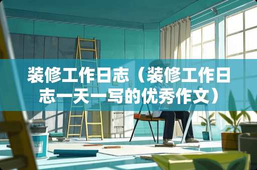 装修工作日志（装修工作日志一天一写的优秀作文）