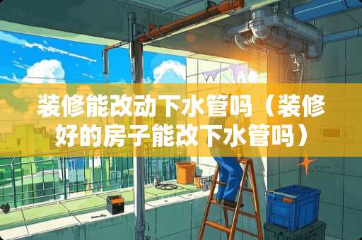 装修能改动下水管吗（装修好的房子能改下水管吗）