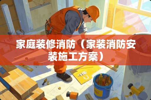 家庭装修消防（家装消防安装施工方案）