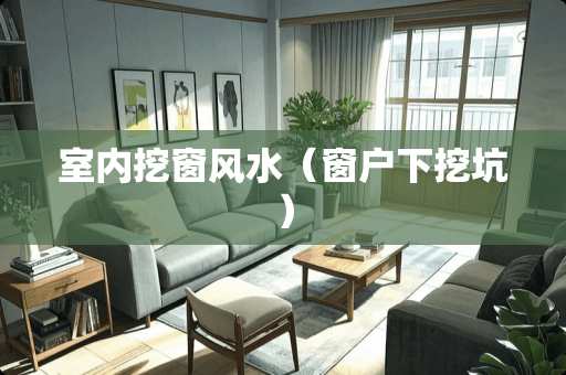 室内挖窗风水（窗户下挖坑）