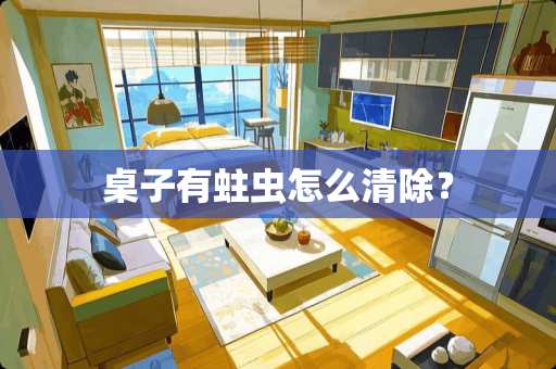桌子有蛀虫怎么清除？