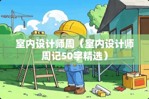 室内设计师周（室内设计师周记50字精选）