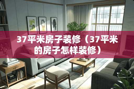37平米房子装修（37平米的房子怎样装修）