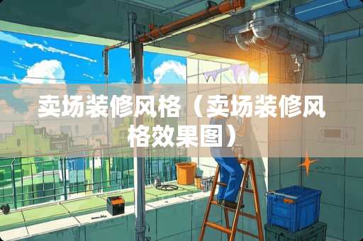 卖场装修风格（卖场装修风格效果图）