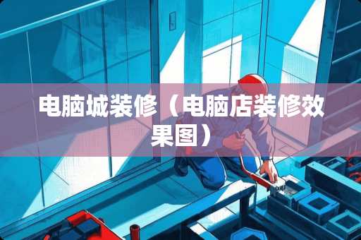 电脑城装修（电脑店装修效果图）