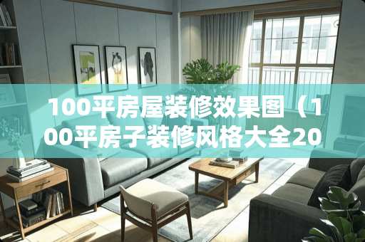 100平房屋装修效果图（100平房子装修风格大全2021新款）