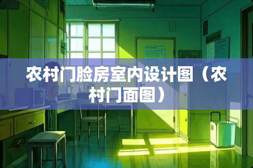 农村门脸房室内设计图（农村门面图）