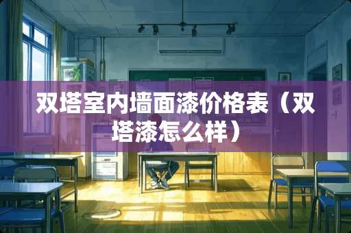双塔室内墙面漆价格表（双塔漆怎么样）