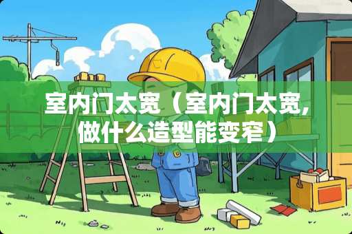 室内门太宽（室内门太宽,做什么造型能变窄）