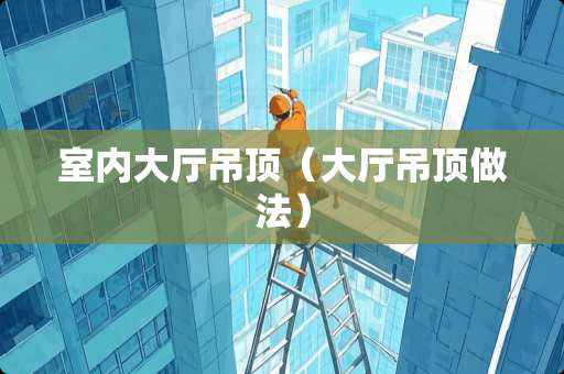 室内大厅吊顶（大厅吊顶做法）