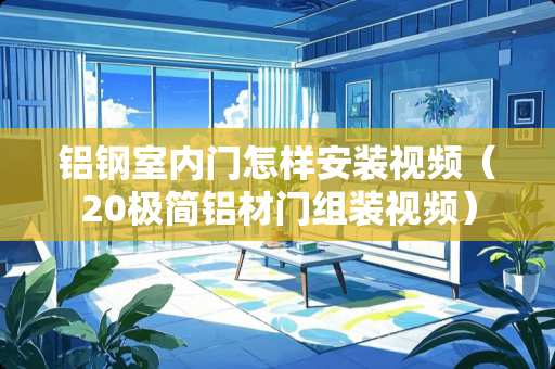 铝钢室内门怎样安装视频（20极简铝材门组装视频）