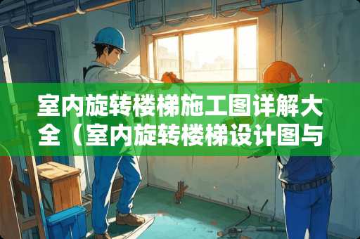 室内旋转楼梯施工图详解大全（室内旋转楼梯设计图与尺寸）
