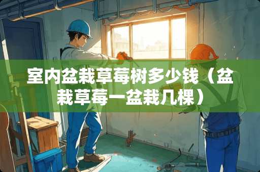 室内盆栽草莓树多少钱（盆栽草莓一盆栽几棵）