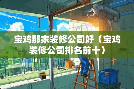 宝鸡那家装修公司好（宝鸡装修公司排名前十）