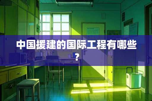 中国援建的国际工程有哪些？