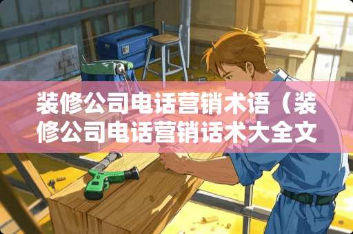 装修公司电话营销术语(装修公司电话营销话术大全文件) 装修公司电话营销术语(装修公司电话营销话术大全文件)