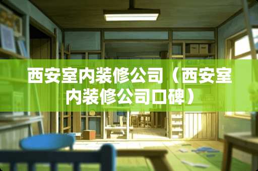 西安室内装修公司（西安室内装修公司口碑）
