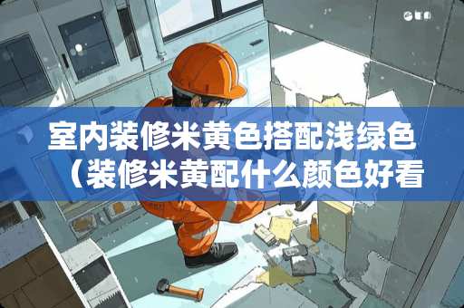 室内装修米黄色搭配浅绿色（装修米黄配什么颜色好看）