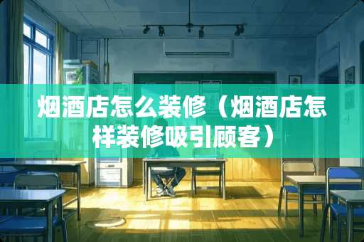 烟酒店怎么装修（烟酒店怎样装修吸引顾客）