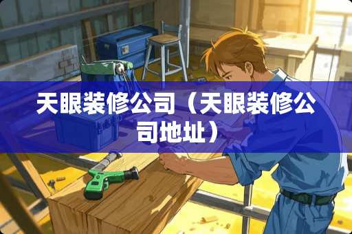 天眼装修公司（天眼装修公司地址）