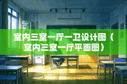室内三室一厅一卫设计图（室内三室一厅平面图）